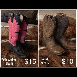 Girls Western Boots